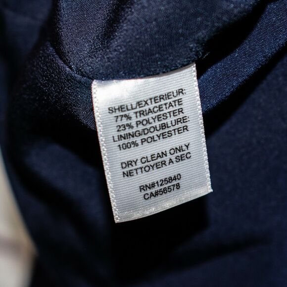 INTERMIX Women's Bell Sleeve Vneck Bouse Blue Size Small - Picture 6 of 8